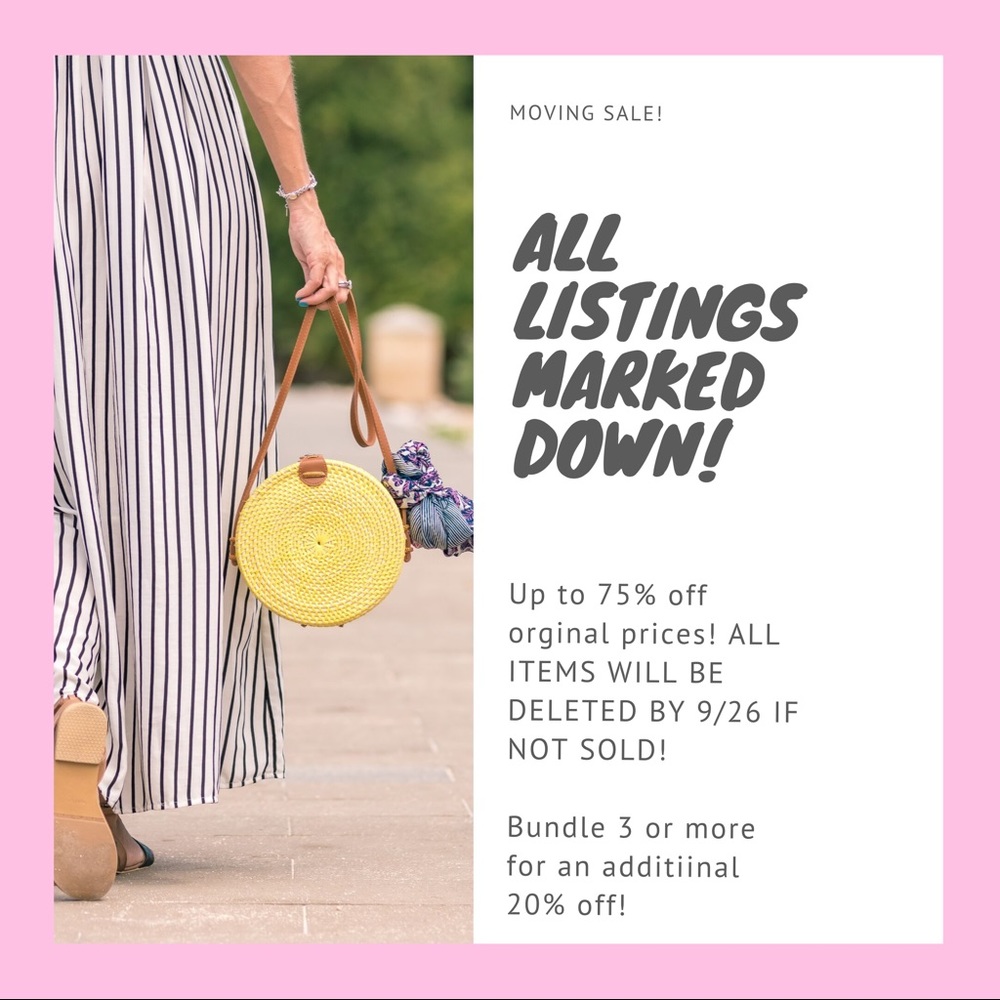 MOVING SALE